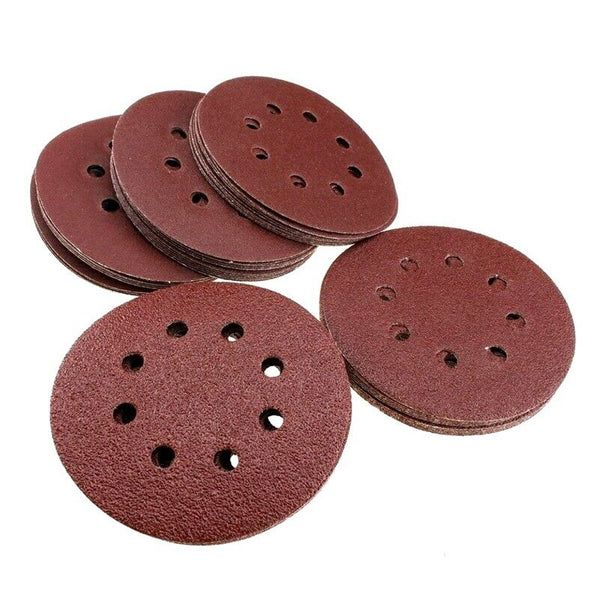 50x 150mm Sanding Discs 40 60 80 100 120 Grit Sander Sandpaper P2O8
