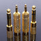 2x 6.35mm 1/4 inch Male plug to 3.5mm 1/8 inch Female Jack Stereo Headphone J6V9