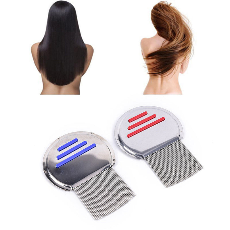 hair lice comb brushes terminator egg dust nit free removal stainless steel B Gw