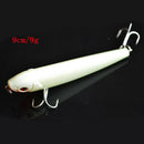 Fishing Lure Bait Kit Luminous VIBper Crank Minnow Pencil Glow Lures 5X LJ