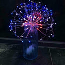 DIY 150LED String Light Battery Operated Starburst Decor Lamp (Multicolor)