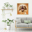 5D DIY Full Round Drill Diamond Painting Puppy Cross Stitch Embroidery Kit