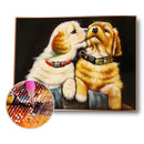 5D DIY Diamond Painting Kits Dog Full Round Drill Handicrafts Home Decors