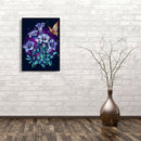 5D DIY Full Drill Diamond Painting Morning Glory Cross Stitch Mosaic Kit