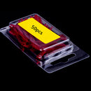 50X Soft Lure Fishing Simulation Earthworm red Worms Artificial Fishinglur M&E