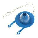 Adjustable Toilet Tank Water Saver Flapper Repair Part Supplies Blue  ODES