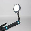 Rear View Bike Mirrors Universal Left Right Durable Bar End 360 Degree Rotation