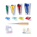 Fabric Bias Binding Tape Maker Kit Household DIY Sewing Quilting Tools Crafts