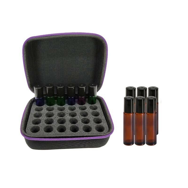 6Colors Essential Oil Case 30 Bottles 10Ml Perfume Oil Essential Oil Box Tr X5O9