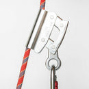 Reversed Tooth Alloy Auto Locking Rope Grab Climbing Fall Protect Carabiner