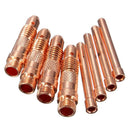 16pcs TIG Welding Machine Torch Stubby Gas Lens Kit Cup Collet Body Nozzle