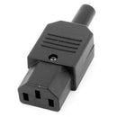 5 Pairs IEC C14 Male+C13 Female Inline Rewirable Power Plug AC 250V 10A
