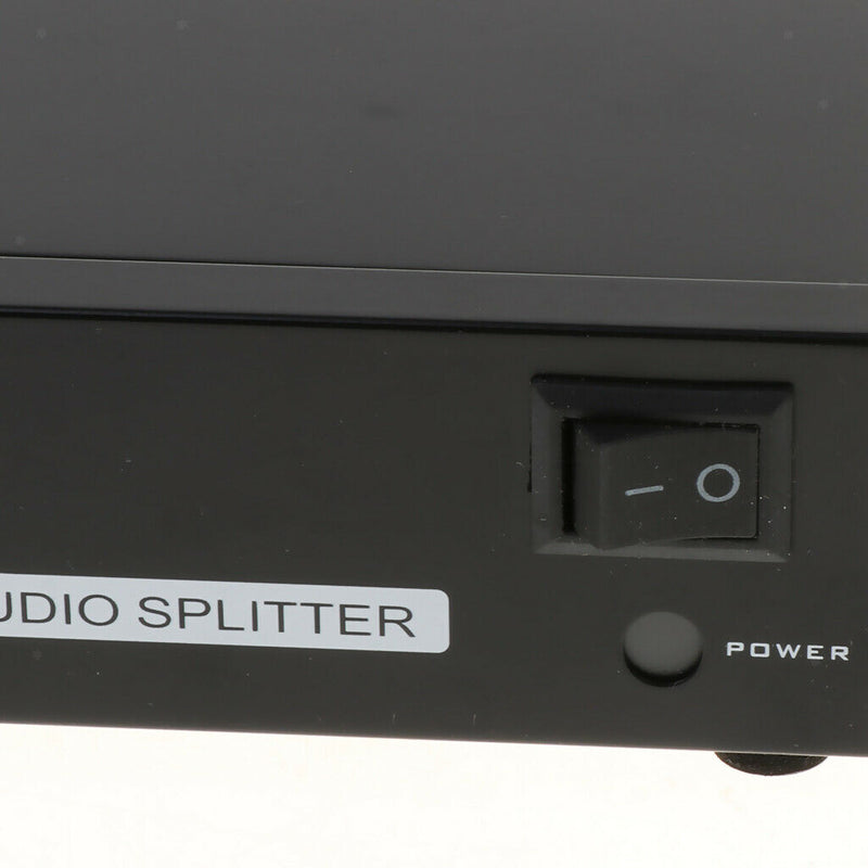 4Port AV Switch 3 RCA Splitter Adapter 1 Input 4 Output L/R Audio Video Switcher