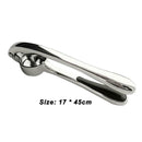Kitchen Manual Garlic Press Mincer Stainless Steel Handheld Ginger Squeezer Tool