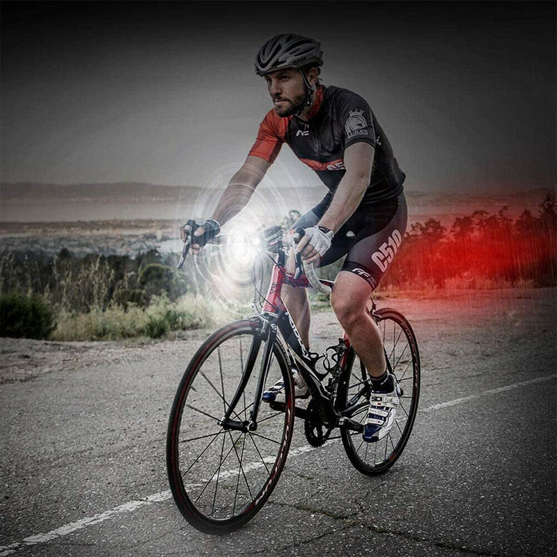 Bike Light Set, Waterproof Bicycle LED Mountain Safety Headlight Tail Light
