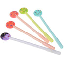 2Pcs Random 0.5mm cute donuts gel pens candy color pen station OZ