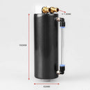 Universal 450Ml Aluminum Racing Oil Catch Tank/Can Round Can Reservoir Turb
