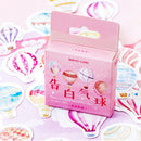 46pcs Confession Balloon DIY Diary Stickers Paper Lables Gifts Packaging Deco OZ