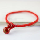 Lucky Bracelets Bead Red String Ceramic Woven Bracelets Charm Handmade JewelryJR