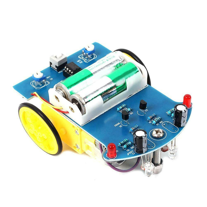 D2-1 Intelligent Tracking Line Smart Car Kit TT Motor Electronic DIY Kit