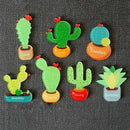 Cactus Magnets Refrigerator Magnet Fridge Magnet Cactus Kitchen Magnets Fun