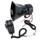100W 12V 7 Sounds Super Loud Car Electronic Warning Siren Motorcycle Alarm