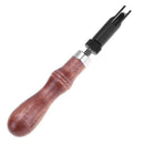 Wood Handle Durable V Type Push Grooving Device Adjustable Handle Groover C G8P3