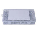 500 Pieces Rivets Aluminum Rivets Assortment Set Size Self-plugging Open End