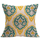 Cool Fresh Summer Style, Linen Burlap Decorative Throw Pillow Covers Set Of