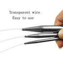 3pcs/Set Metal Fixed Circular Knitting Needles 80cm 4mm/6mm/10mm