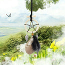 Mini Dream Catcher Feather Car Home Wall Hanging Decor Craft Gift Pendant