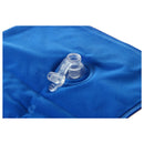 Double Face + inflatable pillow cushion Mat for Camping Picnic blue 40 * 25