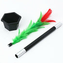 Creative Comedy Magic-Wand To Flower Magic Trick Kids Show Toys Party Prop Delux