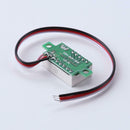0.36inch LED Digital Voltmeter DC0-100V Three Line Volt Meter(Blue)