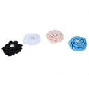 12pcs Kid Baby Girl Toddler Cute Chiffon Rose Flower Lace Hairband Headwear