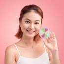 8pcs/set Non-latex Cosmetic Puff Reusable Dry-wet Dual-use Powder Puff