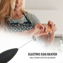 Household Mini Electric Egg Beater Milk Frother Blender Kitchen Tool Random