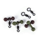 30PCS Carp fishing heli chod beads swivels rubber beads with quick change~swASE