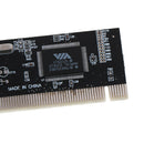 USB 2.0 4 Port 480Mbps High Speed VIA HUB PCI Contro Ew