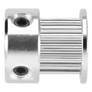 Aluminum GT2 16 Teeth 6mm Bore Timing Belt Pulley Flange Synchronous Wheel  U3Y6