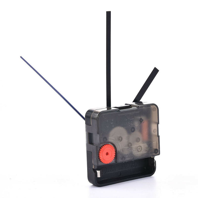 New Clock Quartz Movement Mechanism DIY Replacement Part SetRed and Black Hands*