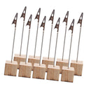 Real Card  Picture Clips Stand for Table, Photo ,Card ,Memo (10Pack)