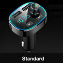Bluetooth 5.0 MP3 Player Handsfree Car FM Transmitter Fast Dual USB Charge L0Z2