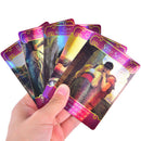 Holographic Romance Angels Oracle Tarot Cards English Board Game Playing Car Hn