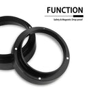 Coffee Powder Tool Anti-drop Dosing Ring for Brewing Bowl (Black 58mm) A