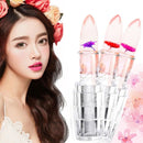 Flower Crystal Jelly Lipstick Temperature Change Color Lip Balm Waterproof  H3N1