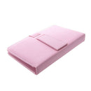 Universal Wired Keyboard Flip Holster For Android Phone 4.2''-6.8''pink