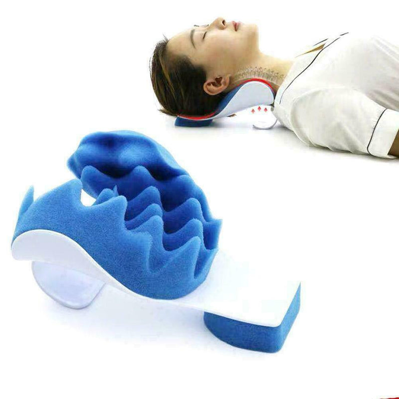 Neck And Shoulder Relaxer Pillow Pain Relief Cervical Spine Alignment. D4E7