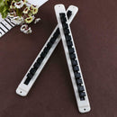 1 Pair Wall Mounted Vertical 6-Rod Boat Rod Storage Rack Fishing Rod Holder