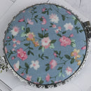 1pc Mini Pocket Floral Mirror Portable Two-side Folding Make Up Women Vint BX